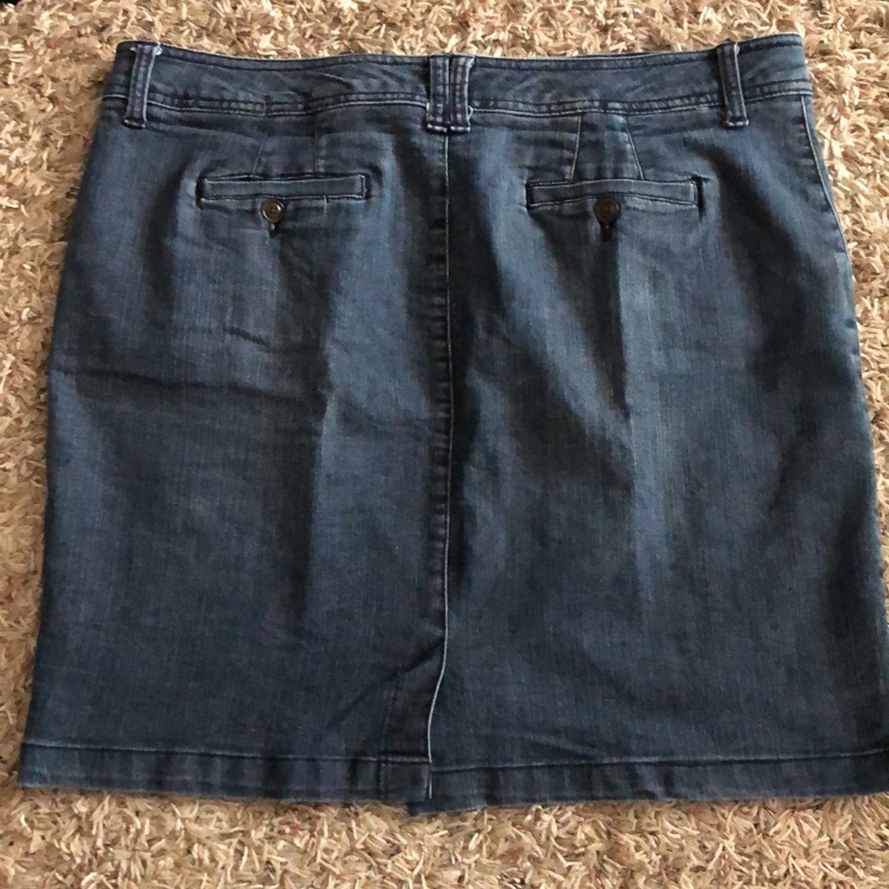 Sonoma denim skirt size 16. - Picture 2 of 6
